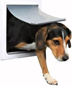Trixie 2-Weg Hondenluik Wit - XS-S 25 X 29 CM -Hondenproducten 1000x1200 1
