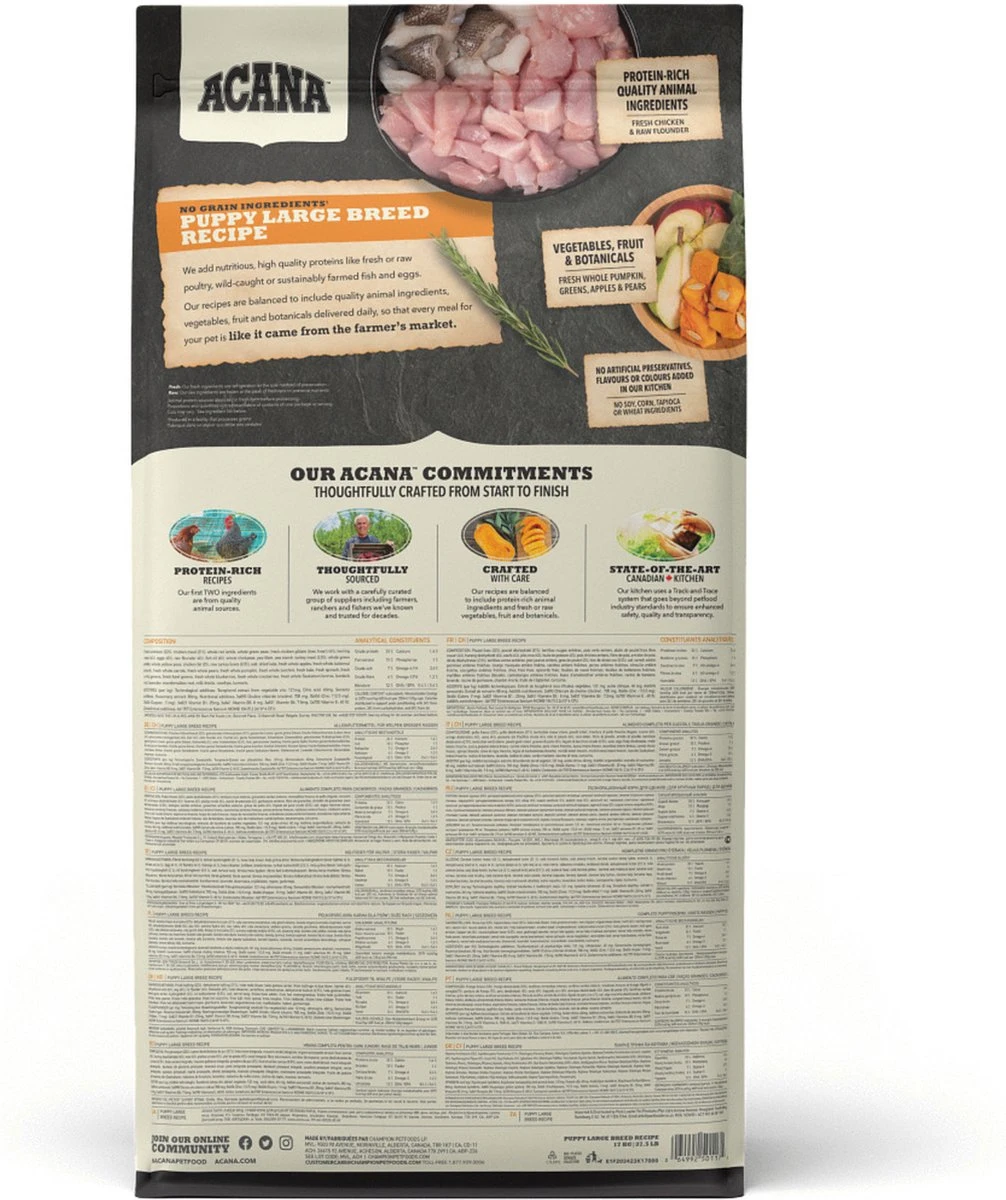 Acana Heritage Puppy Large Breed 14 Acana Heritage Puppy Large Breed - Afbeelding 12