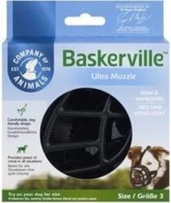 Company Of Animals Baskerville Ultra Muzzle - Muilkorf - Maat 3 (M) - Zwart 27 Company Of Animals Baskerville Ultra Muzzle - Muilkorf - Maat 3 (M) - Zwart -Hondenproducten 1015x1200