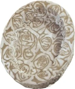 NapZZZ Hondenmand Teddy Roosprint Grijs No 5: 85 X 73 X 22 Cm -Hondenproducten 1019x1200 4