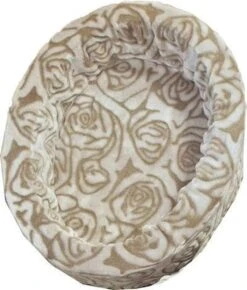 NapZZZ Hondenmand Teddy Roosprint Taupe No 4: 74 X 65 X20 Cm -Hondenproducten 1023x1200 2