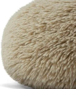Behave Donut Hondenmand - Hondenkussen - Hondenbed - Kattenmand - Fluffy - Donut - 50cm - Beige -Hondenproducten 1025x1200 1