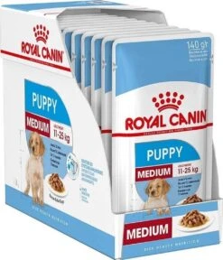 Royal Canin Shn Medium Puppy Pouch - Hondenvoer - 10 X 140 G 39 Royal Canin Shn Medium Puppy Pouch - Hondenvoer - 10 X 140 G -Hondenproducten 1029x1200 4
