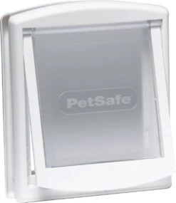 Petsafe 740 Hondenluik - Wit/Transparant - Medium - 35 X 26,5 Cm -Hondenproducten 1039x1200