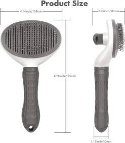 Igoods Kattenborstel - Kattenhaar Verwijderaar - Ontpluizer - Grijs 12 Igoods Kattenborstel - Kattenhaar Verwijderaar - Ontpluizer - Grijs -Hondenproducten 1050x1200 1