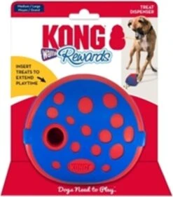 Kong Rewards Wally Blauw / Rood - 12.5X12.5X12.5 CM -Hondenproducten 1056x1200 2