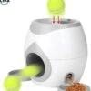Ceka - Automatische Ballenwerper Hond - Met Voer / Beloning Systeem - Honden Speelgoed Intelligentie - Inclusief 2 Tennisbalen + Voerschep -Hondenproducten 1057x1200