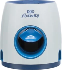 Trixie Dog Activity Strategiespel Ball&Treat Wit / Blauw - 17X17X18 CM -Hondenproducten 1064x1200