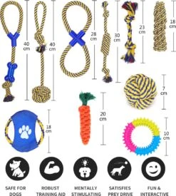 Nobleza Honden Speelgoed Set PLJ - 10 Stuks 15 Nobleza Honden Speelgoed Set PLJ - 10 Stuks -Hondenproducten 1076x1200 4