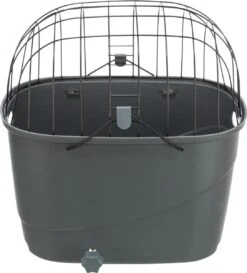 Trixie Fietsmand Voor Bagagedrager Met Draadkoepel Kunststof Grijs (46X36X47 CM) -Hondenproducten 1086x1200 3