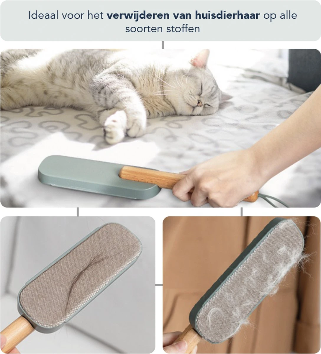 Merkloos Pluizenverwijderaar - Huisdierhaar Verwijderaar - Kledingroller – Pluizenroller - Kleefroller - Kledingborstel - Ontpluizer - Pluizentondeuse - Huisdierhaar Verwijderaar - LW Products 5 Merkloos Pluizenverwijderaar - Huisdierhaar Verwijderaar - Kledingroller – Pluizenroller - Kleefroller - Kledingborstel - Ontpluizer - Pluizentondeuse - Huisdierhaar Verwijderaar - LW Products - Afbeelding 3