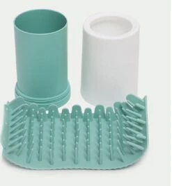 Merkloos Hondenpoten Reiniger - Hond - Kat - Hondenborstel - Grijs -Hondenproducten 1104x1200