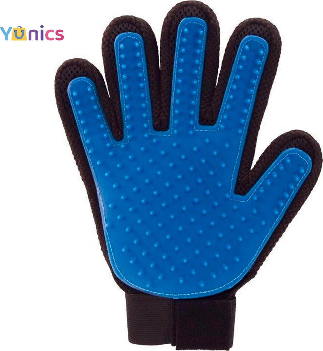 YUNICS® Dieren Handschoen - Haarverwijderaar Voor Huisdieren - Kattenborstel - Hondenborstel - Hondenkam - Kattenhaarverwijderaar - Blauw 3 YUNICS® Dieren Handschoen - Haarverwijderaar Voor Huisdieren - Kattenborstel - Hondenborstel - Hondenkam - Kattenhaarverwijderaar - Blauw