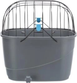 Trixie Fietsmand Voor Bagagedrager Met Draadkoepel Kunststof Grijs (46X36X47 CM) -Hondenproducten 1105x1200 7