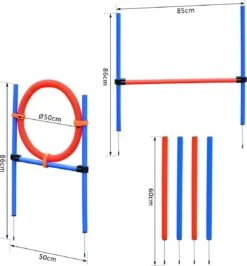 Merkloos Honden Agility Set - 23-delig - Agility Voor De Hond - Agility - Honden Parcours - Honden Training - Rood/Blauw 12 Merkloos Honden Agility Set - 23-delig - Agility Voor De Hond - Agility - Honden Parcours - Honden Training - Rood/Blauw -Hondenproducten 1114x1200 2