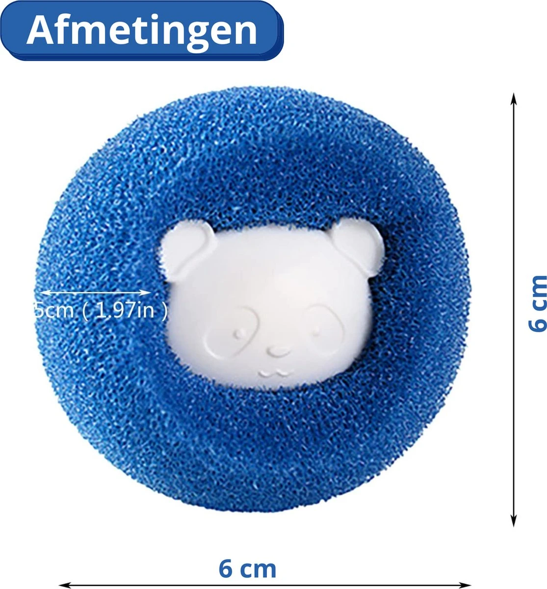 Merkloos Wasdrogerbollen - Haarverwijderaar Huisdieren - Haarvanger Wasmachine - Wasbollen - Drogerbollen - 4 Keer 4 Merkloos Wasdrogerbollen - Haarverwijderaar Huisdieren - Haarvanger Wasmachine - Wasbollen - Drogerbollen - 4 Keer - Afbeelding 2