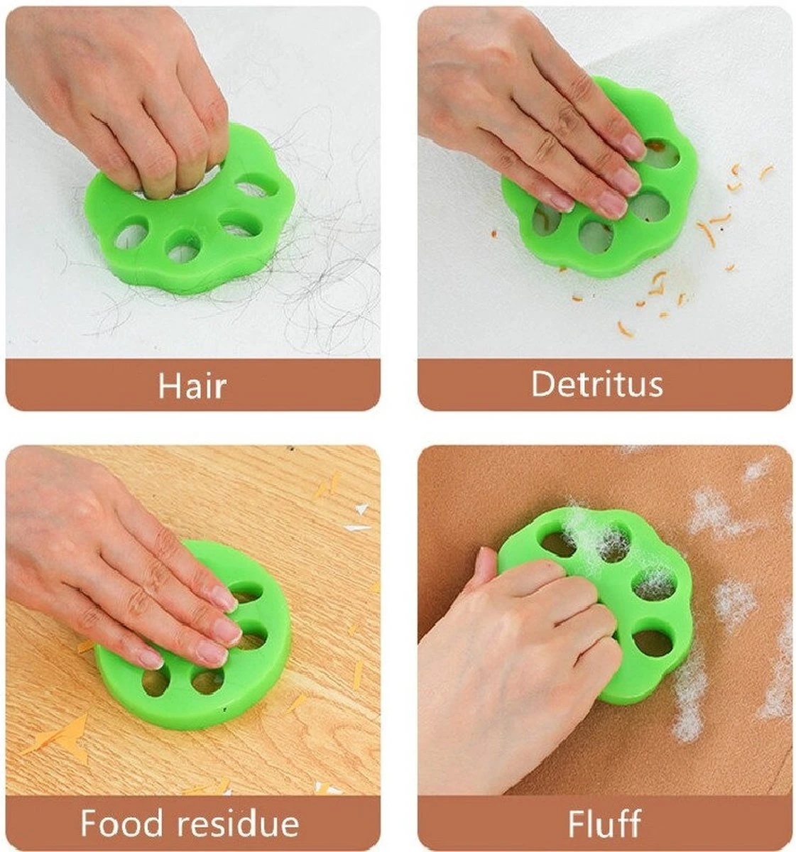 Merkloos Wasmachine Herbruikbare Haarverwijderaar - Huisdierhaar Verwijderaar - Anti Haren - Accessoires Wasmachine - Groen - 1 Stuks 8 Merkloos Wasmachine Herbruikbare Haarverwijderaar - Huisdierhaar Verwijderaar - Anti Haren - Accessoires Wasmachine - Groen - 1 Stuks - Afbeelding 6