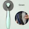 Pakeway T9 - Kattenborstel - Zelfreinigende Kattenkam - Groen - Massageborstel - 19,3 Cm -Hondenproducten 1146x1200