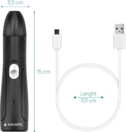 Navaris Elektrische Nagelvijl Voor Huisdieren - Met Diamanten Vijlkop - Voor Honden, Katten En Konijnen - Ook Voor Vogelsnavels - Draadloos 12 Navaris Elektrische Nagelvijl Voor Huisdieren - Met Diamanten Vijlkop - Voor Honden, Katten En Konijnen - Ook Voor Vogelsnavels - Draadloos -Hondenproducten 1149x1200 3