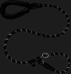 Nixnix - Honden Riem - 1,7cm - Zwart - 1,2cm Dik - Sliplijn - Nylon - Hondenriem - Verstelbaar - Jachtlijn Met Stop - Leiband 13 Nixnix - Honden Riem - 1,7cm - Zwart - 1,2cm Dik - Sliplijn - Nylon - Hondenriem - Verstelbaar - Jachtlijn Met Stop - Leiband -Hondenproducten 1154x1200