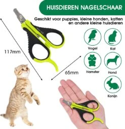 Mister Mill Nagelknipper Kat - Nagelschaar - Kleine Hond (Max. 10 Kg.) Vogel En Knaagdier -Hondenproducten 1161x1200