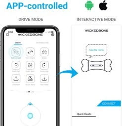 Cheerble Wickedbone|Automatisch Hondenspeeltje|Interactief En Intelligent Speelgoed Voor Honden|App & Bluetooth Bestuurbaar|USB Oplaadbaar -Hondenproducten 1161x1200 4