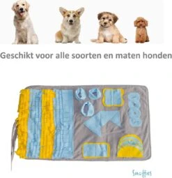 Snuffies Snuffelmat Jara 100x65cm - Snuffelmat – Snuffelmatten - Honden Speelgoed - Honden Speelgoed Intelligentie – Snuffelmat - Snuffelmat Hond - Snuffelmatten – Hersenwerk – Honden Speeltjes – Puppy - Puppy Speelgoed - Honden Denkspelletjes -Hondenproducten 1162x1200 3
