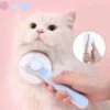 Kattenborstel - Kattenkam - Hondenborstel - Kattenhaar Verwijderaar - Haarverwijderaar Voor Huisdieren - Kattenhaar - Hondenhaar - Haarverwijderaar Voor Huisdieren - Langharig/Kortharig - Katten Accessoires - Katten - Blauwe Kleur -Hondenproducten 1168x1200