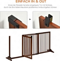 PawHut Barrière Verstelbare Lengte D06-079V01 11 PawHut Barrière Verstelbare Lengte D06-079V01 -Hondenproducten 1170x1200 5