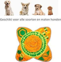 SNUFFIES® Snuffelmat Belle 60x50cm – Snuffelmat – Snuffelmatten - Honden Speelgoed - Honden Speelgoed Intelligentie - Snuffelmat Hond - Snuffelmatten – Hersenwerk – Honden Speeltjes – Puppy - Puppy Speelgoed - Honden Denkspelletjes -Hondenproducten 1174x1200 8