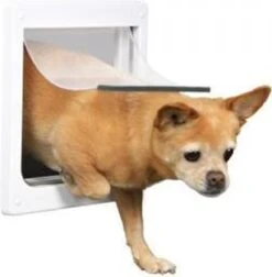 Trixie 2-Weg Hondenluik Wit - XS-S 25 X 29 CM -Hondenproducten 1176x1200 6