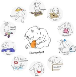 Nylabone Harde Bijters Kluif - Hondenspeelgoed - Natural - Voor Honden Tot 30 Kg -Hondenproducten 1178x1200 8