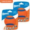 Chuckit! Ultra Ball L – Honden Speelgoed – Apporteren – Drijft Op Water – Stuitert – Veilig Voor Gebit – Honden Bal – Ideaal Met De Ballenwerper – Ø 7cm – Oranje/Blauw – Apporteerspeelgoed – 2-Pack -Hondenproducten 1182x1200 3