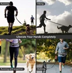 Looplijn Met Heupriem Hands Free - Hondenriem - Reflecterende Hardloopband -Elastische Leiband - Heuptas En Flessenhouder - Zwart - 150 Cm Tot 210 Cm 15 Looplijn Met Heupriem Hands Free - Hondenriem - Reflecterende Hardloopband -Elastische Leiband - Heuptas En Flessenhouder - Zwart - 150 Cm Tot 210 Cm -Hondenproducten 1194x1200 3