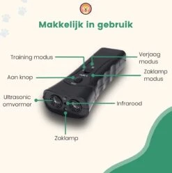 Dierboel Professionele Anti Blaf Apparaat 2022 - Diervriendelijke Ultrasoon Anti Blaf Apparaat - Voor Het Trainen Van Kleine & Grote Honden - Zonder Schok -Hondenproducten 1196x1200 7