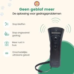 Dierboel Professionele Anti Blaf Apparaat 2022 - Diervriendelijke Ultrasoon Anti Blaf Apparaat - Voor Het Trainen Van Kleine & Grote Honden - Zonder Schok -Hondenproducten 1196x1200 8