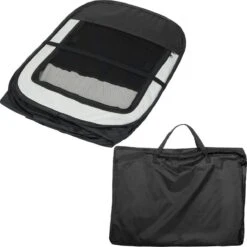 Dailyibed Opvouwbare Puppyren - Zwart - 115x115x58 Cm - Incl. Draagtas - Incl. Voederbak 21 Dailyibed Opvouwbare Puppyren - Zwart - 115x115x58 Cm - Incl. Draagtas - Incl. Voederbak -Hondenproducten 1198x1200 16