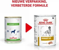 Royal Canin Urinary S/O Hond - 12 X 410 G Blikken -Hondenproducten 1200x1010 1