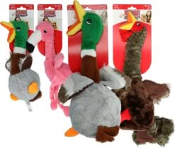 Kong Shakers Honkers Duck - Hondenspeelgoed - Grijs Bruin Groen Large -Hondenproducten 1200x1012 5