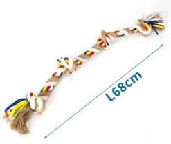 Nobleza Hondentouw - Speeltouw Hond - Flostouw Hond - Trektouw Hond - Lang - Geknoopt -Hondenproducten 1200x1017 3