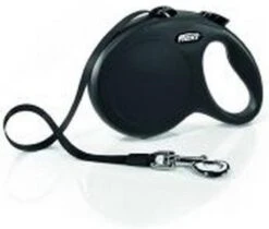 Flexi Classic Tape - Zwart - M - 5 M -Hondenproducten 1200x1022 1
