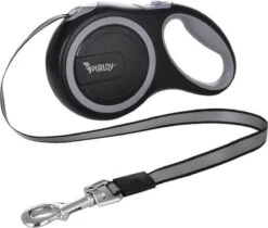 Hondenriem-Looplijn-Zwart/Grijs-8 Meter Oprol-Hond Lijn-Automatisch Rollijn 21 Hondenriem-Looplijn-Zwart/Grijs-8 Meter Oprol-Hond Lijn-Automatisch Rollijn -Hondenproducten 1200x1022