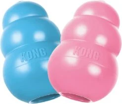 Kong Puppy - Kauwbot Hondenspeelgoed Small - Kauwbot - 85mm X 42mm - Groen/Wit -Hondenproducten 1200x1022 4