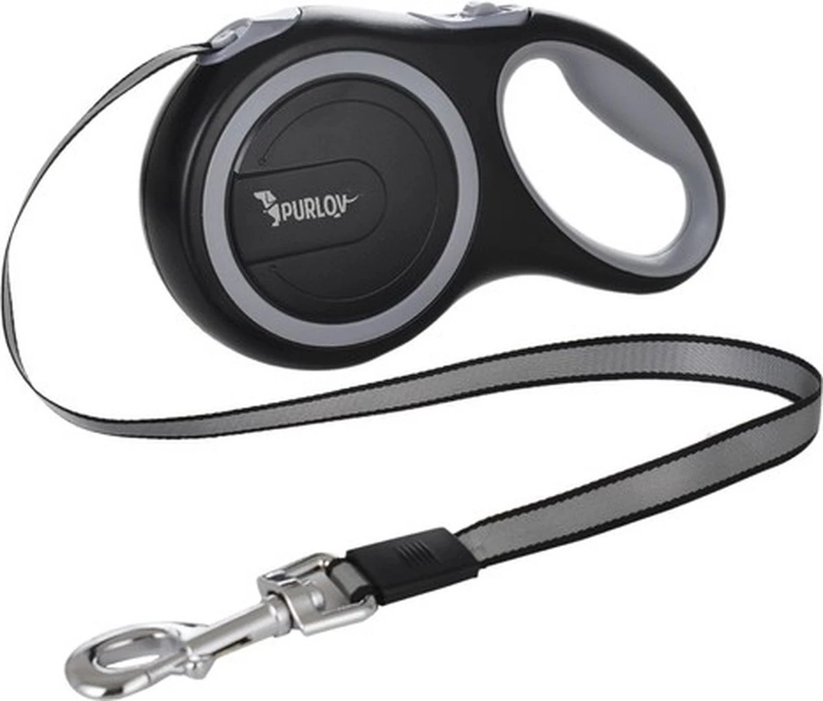 Hondenriem-Looplijn-Zwart/Grijs-8 Meter Oprol-Hond Lijn-Automatisch Rollijn 7 Hondenriem-Looplijn-Zwart/Grijs-8 Meter Oprol-Hond Lijn-Automatisch Rollijn - Afbeelding 5