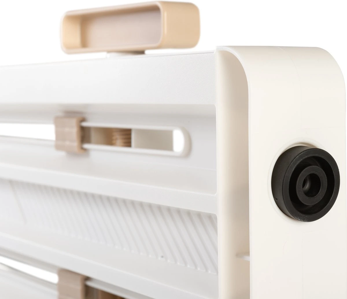 Iris Ohyama Huisdier Bariere PBR-600 - Kunststof - Wit/Beige - Uitschuifbaar 6 Iris Ohyama Huisdier Bariere PBR-600 - Kunststof - Wit/Beige - Uitschuifbaar - Afbeelding 4