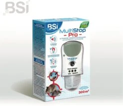 BSI - Multistop Pro - Ongedierteverjager Met 3-voudige Werking: Ultrasoon + Elektromagnetisch + Ioniserend - Ongediertebestrijding - Onhoorbaar Voor Mens - Bereik Tot 300 M² -Hondenproducten 1200x1039 3