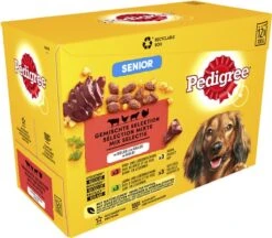 Pedigree Senior In Gelei Honden Natvoer - Vlees En Gevogelte In Gelei - 48 X 100 Gr -Hondenproducten 1200x1048 3
