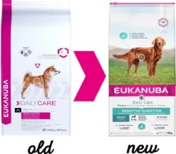 Eukanuba Daily Care Adult Sensitive Digestion - Hondenvoer - 12 Kg -Hondenproducten 1200x1053 6