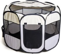 Dogs&Co Puppyren Opvouwbaar Grijs 90x90x60cm In Handige Draagtas 13 Dogs&Co Puppyren Opvouwbaar Grijs 90x90x60cm In Handige Draagtas -Hondenproducten 1200x1057 3