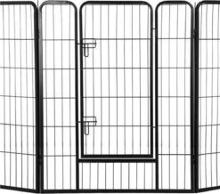Merkloos Topmast Premium Puppyren - 80 Cm Hoog - 640 Cm Omtrek - Hondenren - Hondenhok - Antraciet 11 Merkloos Topmast Premium Puppyren - 80 Cm Hoog - 640 Cm Omtrek - Hondenren - Hondenhok - Antraciet -Hondenproducten 1200x1058 3